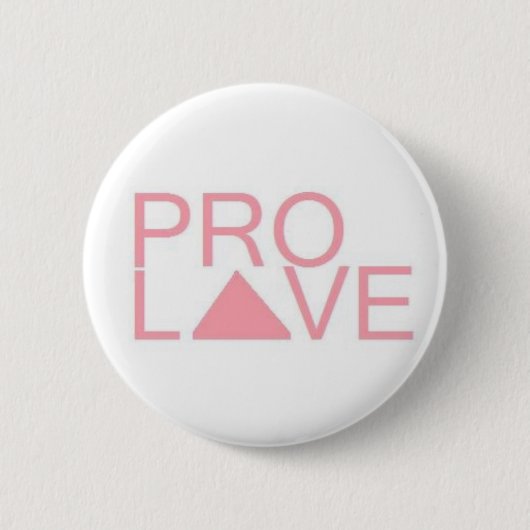 Pro Love Ronde Button 5,7 Cm (Voorkant)