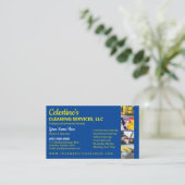 Pro Loyalty Cleaning/Janitorial Housekeeping Visitekaartje (Staand voorkant)