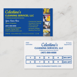 Pro Loyalty Cleaning/Janitorial Housekeeping Visitekaartje