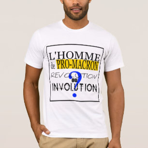 PRO-M-A-C-R-O-N Evolutie of involutie T-shirt