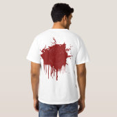 PRO MAI MMA Blood Stamp T-shirt (Achterkant volledig)