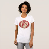 Pro-memorieposten buiten dienst t-shirt (Voorkant volledig)