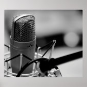 PRO MICROFOON POSTER (Voorkant)