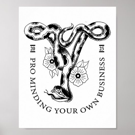 Pro Minding Your Own Business 2025 Poster (Voorkant)