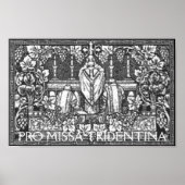 PRO MISSA TRIDENTINA POSTER (Voorkant)