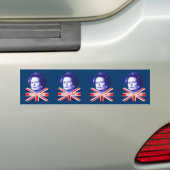 Pro Mrs Thatcher Bumpersticker (Op auto)