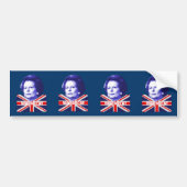 Pro Mrs Thatcher Bumpersticker (Voorkant)