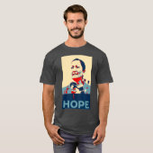 Pro Native American Deb Haaland Hope T-shirt (Voorkant volledig)