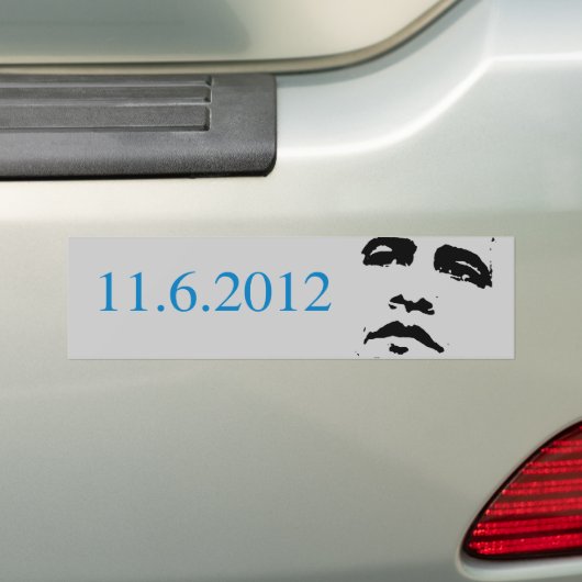 Pro-Obama - 11-6-2012 Bumpersticker (Op auto)