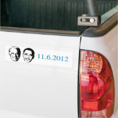 Pro-Obama - 11-6-2012 Bumpersticker (Op Truck)