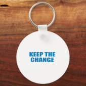 Pro-Obama - BEHOUD DE WIJZIGING Sleutelhanger (Voorkant)