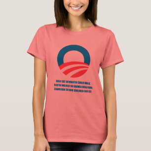 Pro-Obama - MARTIN WALKED ZODAT OBAMA KAN WERKEN T-shirt