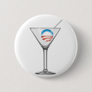 Pro-Obama Martini Ronde Button 5,7 Cm