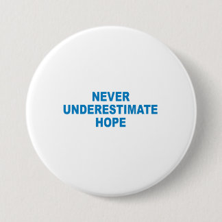 Pro-Obama - NOOIT ONDERSCHATTE HOOP Ronde Button 7,6 Cm