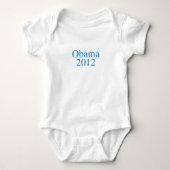 Pro-Obama - OBAMA 2012 - Romper (Voorkant)