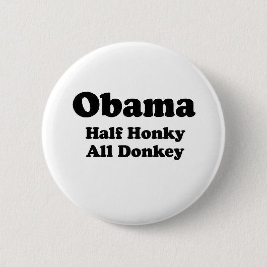 PRO OBAMA RONDE BUTTON 5,7 CM (Voorkant)