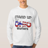 Pro-Ohio-rechten van werknemers T-shirt (Voorkant)