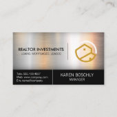 Pro Onroerend Goed Logo | Huizen Visitekaartje (Voorkant)