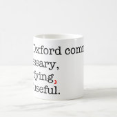 Pro-Oxford Comma Koffiemok (Center)