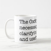 Pro-Oxford Comma Koffiemok (Links)