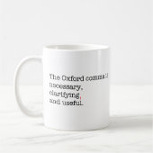 Pro-Oxford Comma Koffiemok (Links)