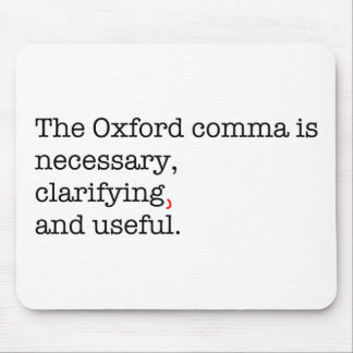Pro-Oxford Comma Muismat