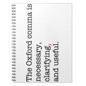 Pro-Oxford Comma Notitieboek (Voorkant)
