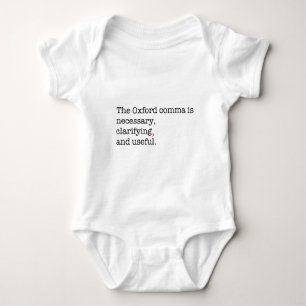 Pro-Oxford Comma Romper