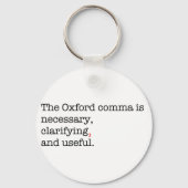 Pro-Oxford Comma Sleutelhanger (Voorkant)