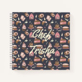 Pro Pastry Chef Iconic Dark Blue•Recipe Notitieboek (Voorkant)