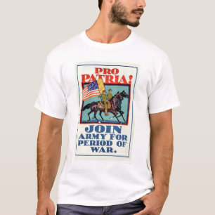 Pro Patria.  Lid van het leger (US02096A) T-shirt