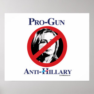 Pro-Pistool anti-hillary - anti-hillarypng.png Poster