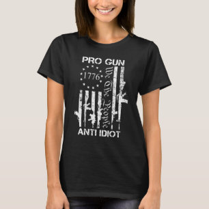 Pro Pistool Anti-Idiot 2e wijziging Pro Pistool Ri T-shirt