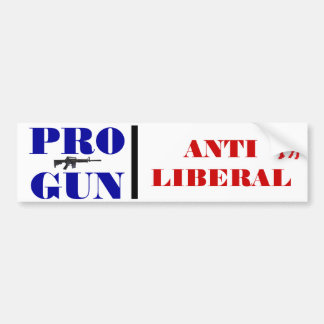 Pro Pistool, antidemocratische Bumpersticker