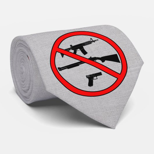 Pro Pistool Control - aangepaste tekst voor grijze Stropdas (Opgerold)