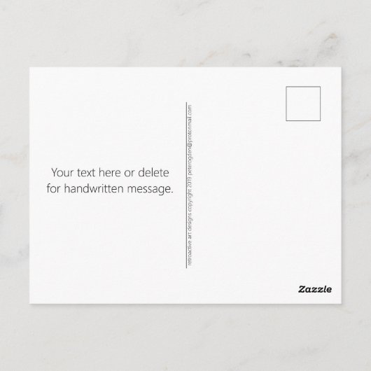 Pro Pistool Control PROTECT KINDEREN NIET PISTOLEN Briefkaart (Achterkant)