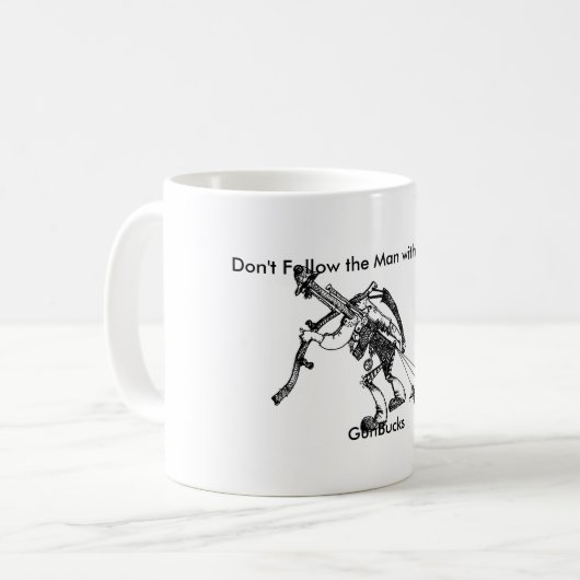 Pro-pistool controle Mok (Voorkant links)