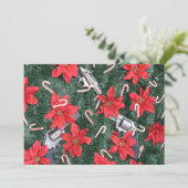 Pro Pistool kerst Feestdagenkaart (Staand voorkant)