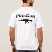 Pro-Pistool met AR15 T-shirt (Achterkant)