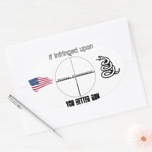 Pro pistool sticker #1 (Envelop)