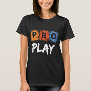 Pro Play Gamer Esports Concurrerend Gaming Ontwerp T-shirt