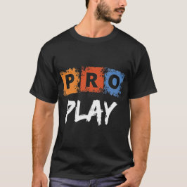 Pro Play Gamer Esports Concurrerend Gaming Ontwerp T-shirt