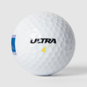 Pro Player die dit spel speelt Golfballen (Logo)