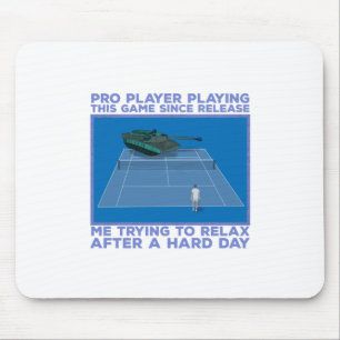 Pro Player die dit spel speelt Muismat
