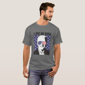 Pro President Joe Biden Usa Vlag Zonnebrillen Ik h T-shirt (Voorkant volledig)
