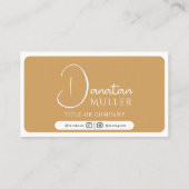 PRO QR Code Zakelijke Logo Visitekaartje (Achterkant)