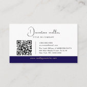 PRO QR Code Zakelijke Logo Visitekaartje (Voorkant)