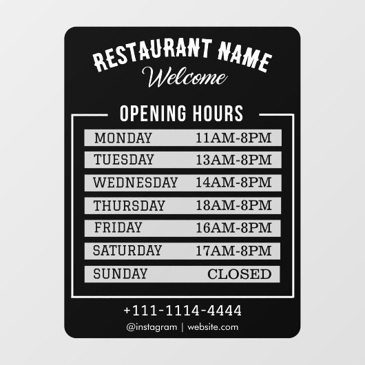 PRO Raamsticker (Vel)