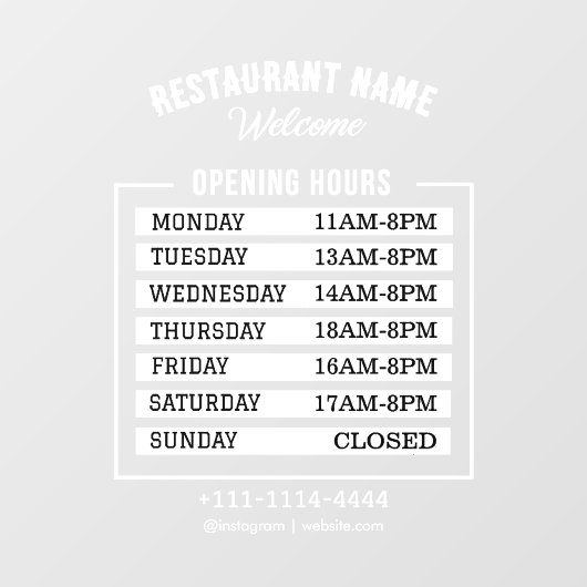 PRO Raamsticker (Vel)