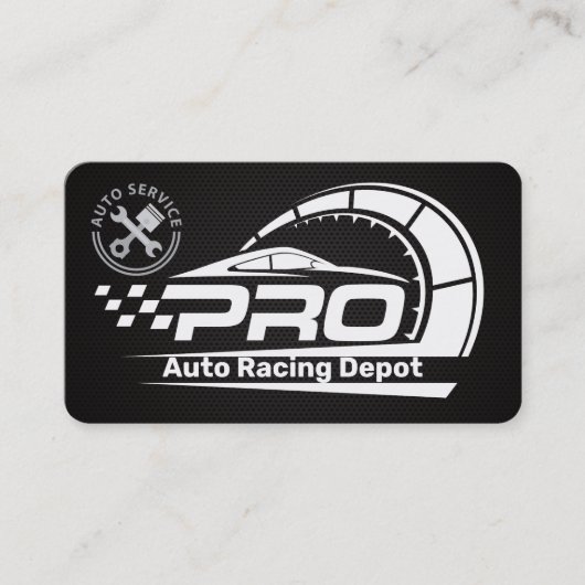 Pro Racing Auto Onderdelen Diensten | Technicus Visitekaartje (Voorkant)
